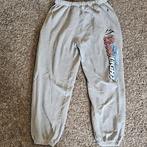 STUNNING RARE VINTAGE COORS LIGHT SWEATPANTS
